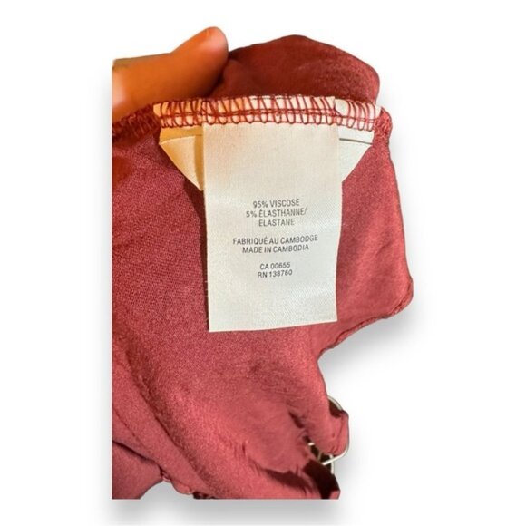 Women’s 3X Reitmans R Essentials Reversible Dusty Rose Scoop Neck Tank Top 22 24 - Picture 8 of 8